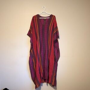 Colorful Striped Maxi Dress